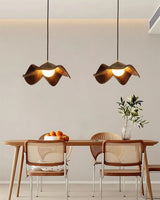 Suspension Luminaire en Forme de Feuille Lotus