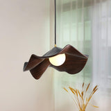 Suspension Luminaire en Forme de Feuille Lotus
