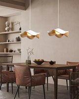 Suspension Luminaire en Forme de Feuille Lotus