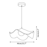 Suspension Luminaire en Forme de Feuille Lotus