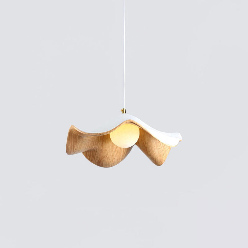 Suspension Luminaire en Forme de Feuille Lotus
