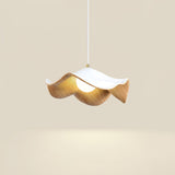 Suspension Luminaire en Forme de Feuille Lotus