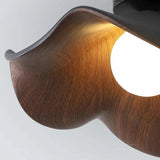 Plafonnier Fleure de Lotus en Bois