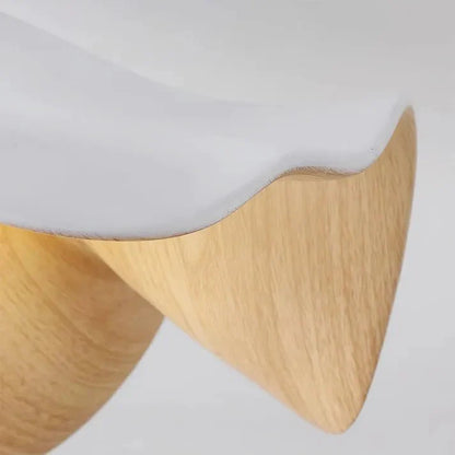 Plafonnier Fleure de Lotus en Bois