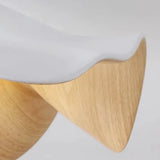 Plafonnier Fleure de Lotus en Bois