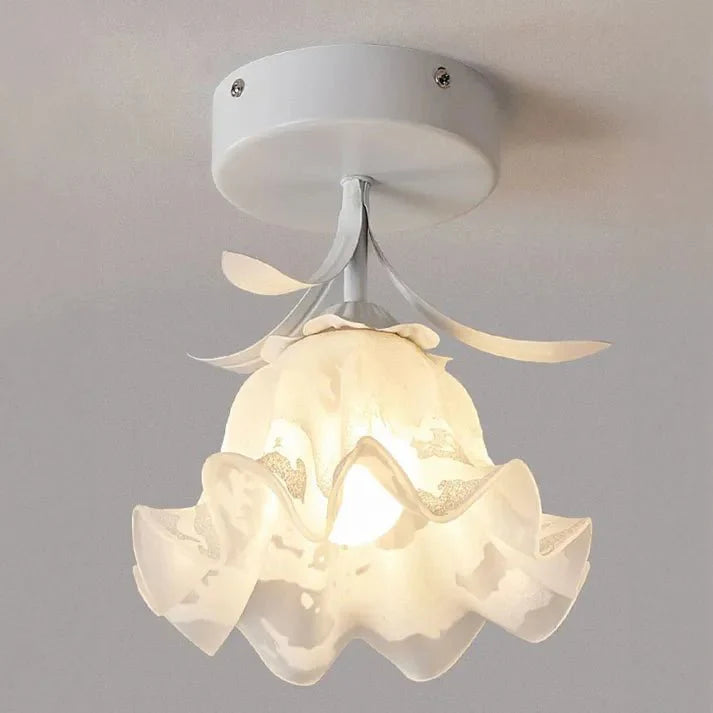 Plafonnier simple avec des mini-fleurs