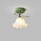 Plafonnier simple avec des mini-fleurs