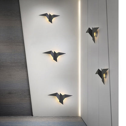 Applique Murale Forme Oiseau en Fer