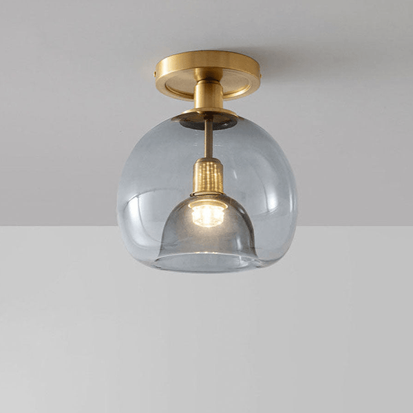 Plafonnier Contemporain en verre