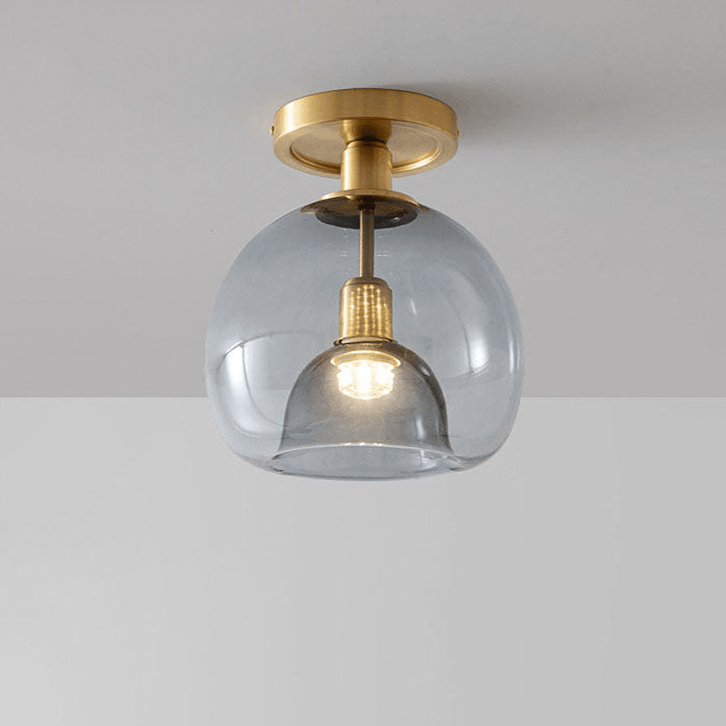 Plafonnier Contemporain en verre