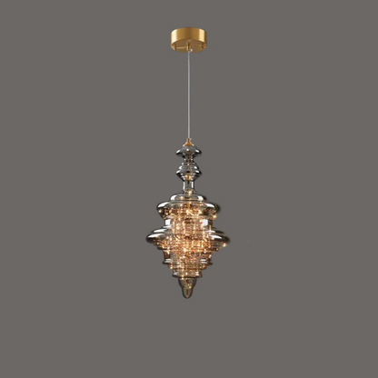 Suspension Luminaire Crystal Verre Luxueux