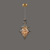 Suspension Luminaire Crystal Verre Luxueux