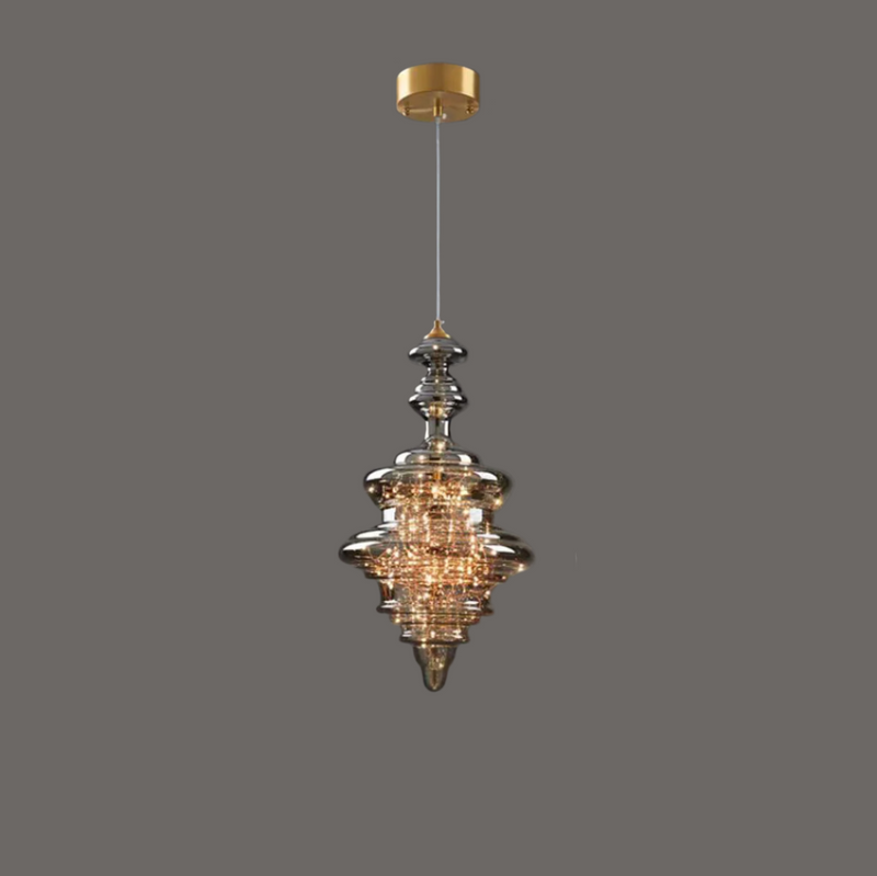 Suspension Luminaire Crystal Verre Luxueux