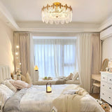 Lustre En Verre Style Feuilles