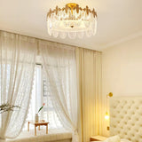 Lustre En Verre Style Feuilles