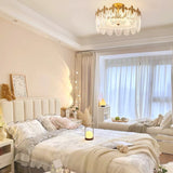 Lustre En Verre Style Feuilles