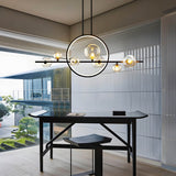 Lustre - Suspension Moderne En Forme de Globe En Verre