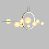 Lustre - Suspension Moderne En Forme de Globe En Verre