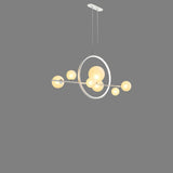 Lustre - Suspension Moderne En Forme de Globe En Verre