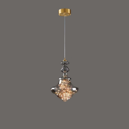 Suspension Luminaire Crystal Verre Luxueux