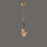 Suspension Luminaire Crystal Verre Luxueux