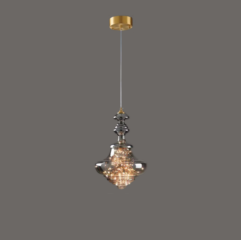 Suspension Luminaire Crystal Verre Luxueux