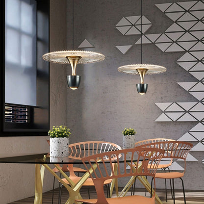 Suspension Luminaire Acrylique Moderne