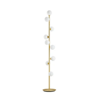 Lampadaire Nordique Marbre et Laiton