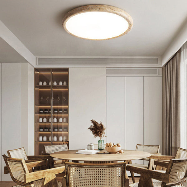 Plafonnier Led en Pierre Naturelle