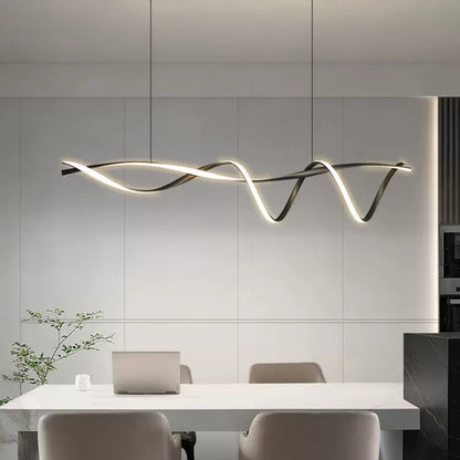 Lustre - Suspension Spirale Moderne LED Dimmable