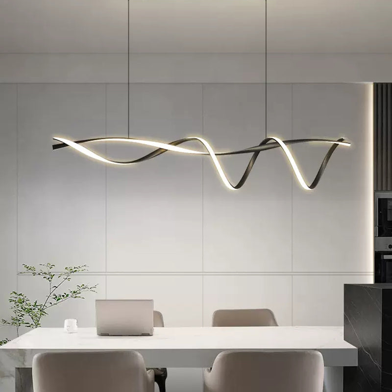 Lustre - Suspension Spirale Moderne LED Dimmable