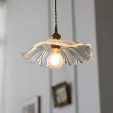 Suspension Luminaire Fleur En Verre