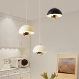 Suspension Luminaire Macaron en Forme de Bouton de Fleur