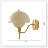 Applique Murale Champignon Crème Douce