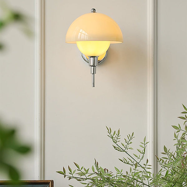 Applique Murale Champignon Crème Douce