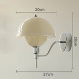 Applique Murale Champignon Crème Douce