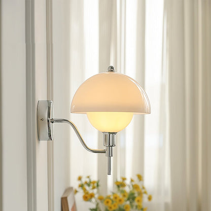 Applique Murale Champignon Crème Douce
