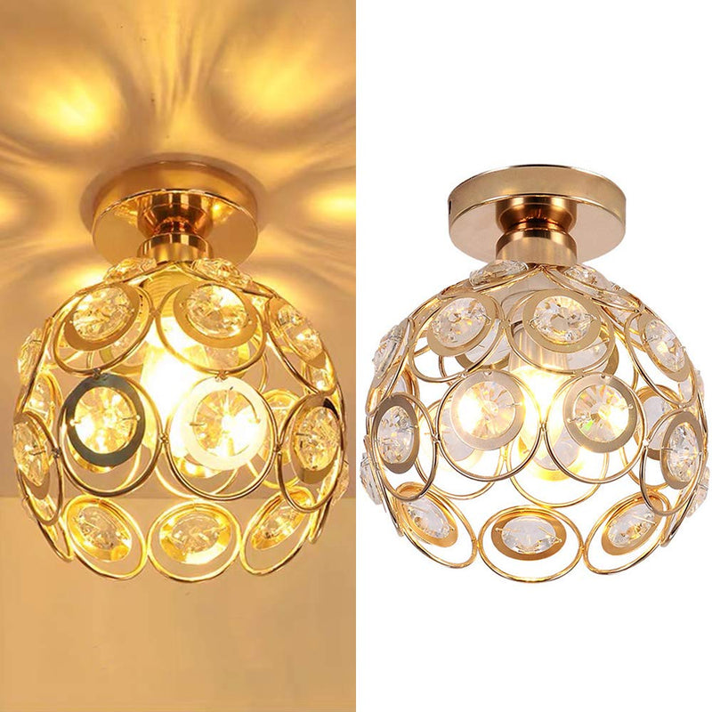 Plafonnier Boule Crystal