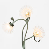 Lampadaire Fleurs Blanches Élégantes