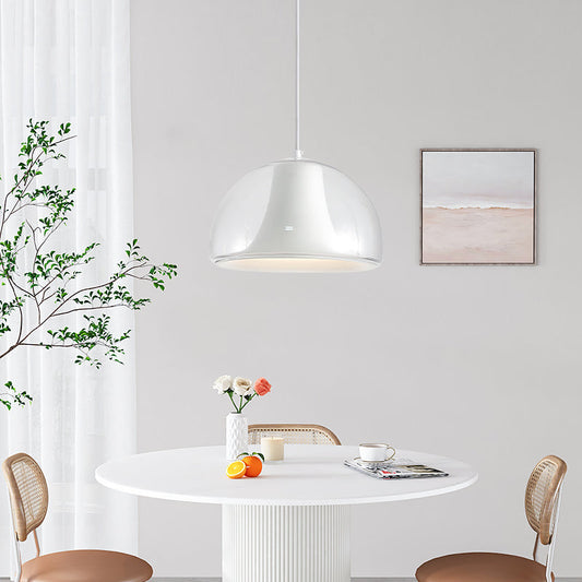 Suspension Luminaire Verre Méduse Moderne