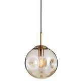 Suspension Luminaire Boule de verre Moderne