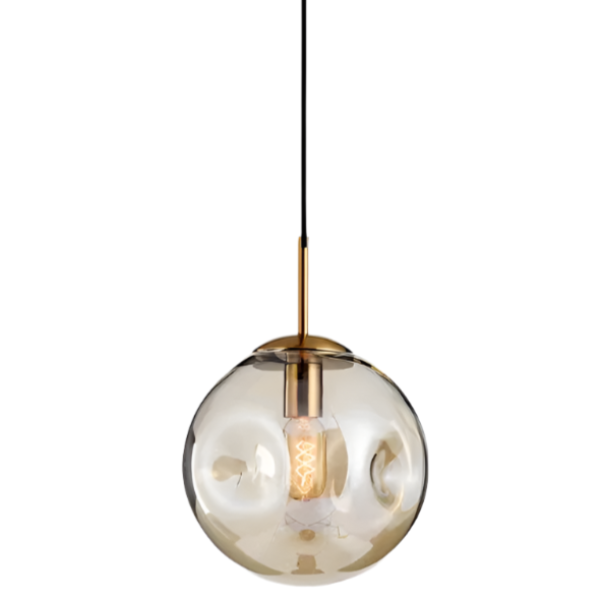 Suspension Luminaire Boule de verre Moderne