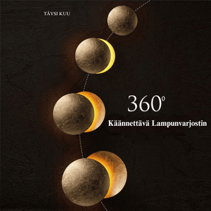Applique Murale Éclipse Lumineuse Ambre