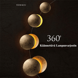 Applique Murale Éclipse Lumineuse Ambre