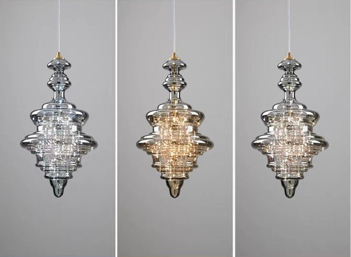 Suspension Luminaire Crystal Verre Luxueux