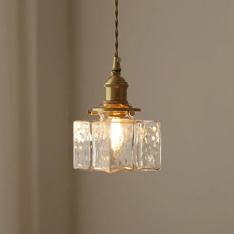 Suspension Luminaire Moderne Rétro Cubique