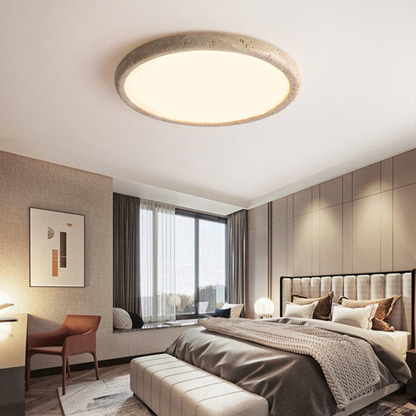 Plafonnier Led en Pierre Naturelle