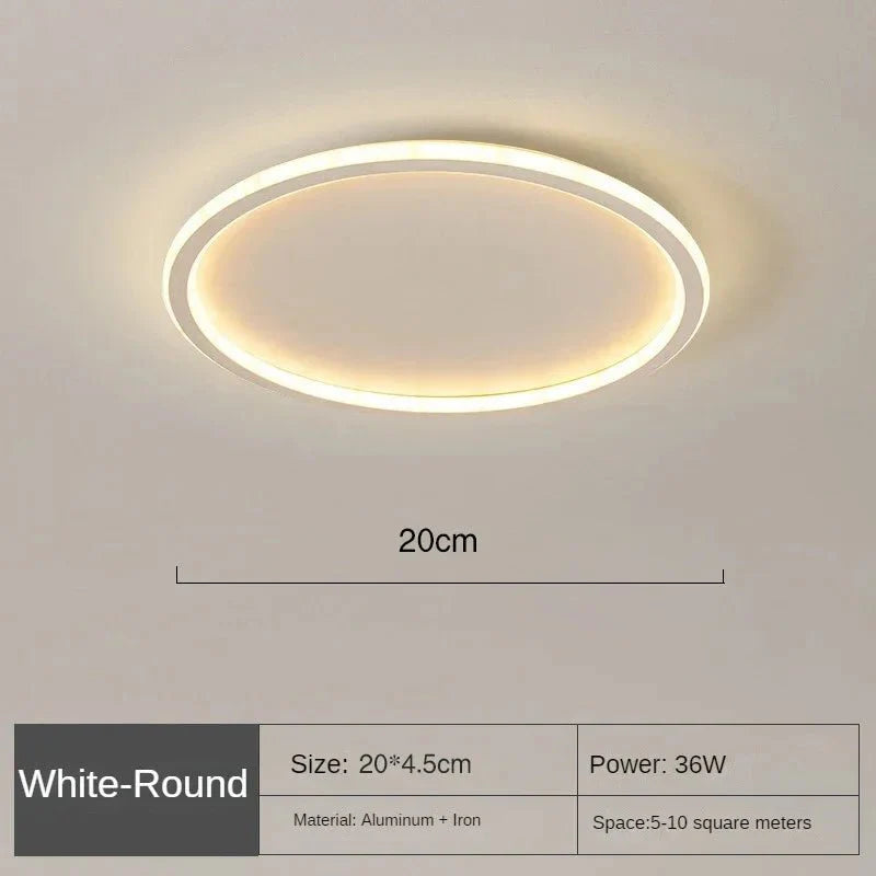 AuroraGlobe - Plafonnier Rond Scandinave