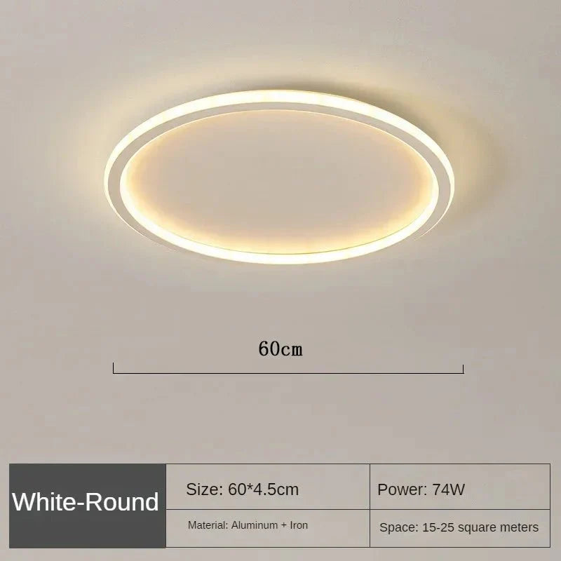 AuroraGlobe - Plafonnier Rond Scandinave