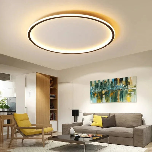AuroraGlobe - Plafonnier Rond Scandinave